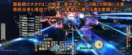 扇範囲テキスト