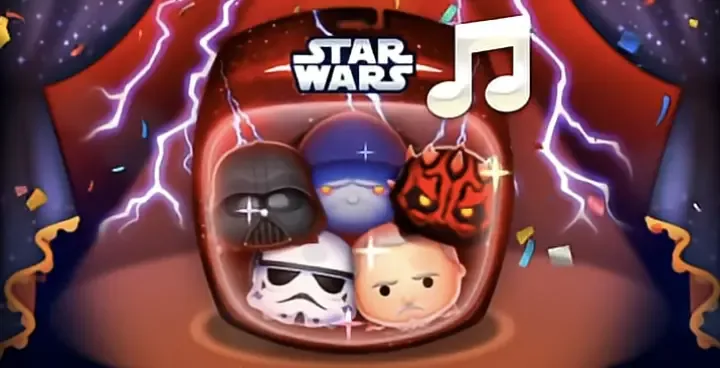 ツムツムのスターウォーズダークサイドのバナー画像