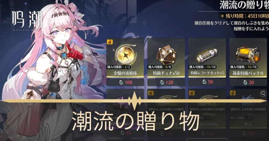 潮流の贈り物画像