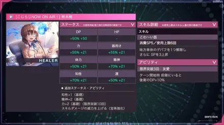 SSレゾナンス黒澤真希(鉄火場の女帝)スタイル詳細