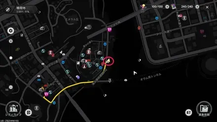 海浜環状道路の海辺で日蝕と話す