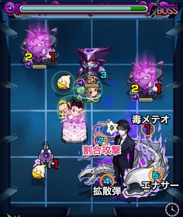 クロロのボス1攻略