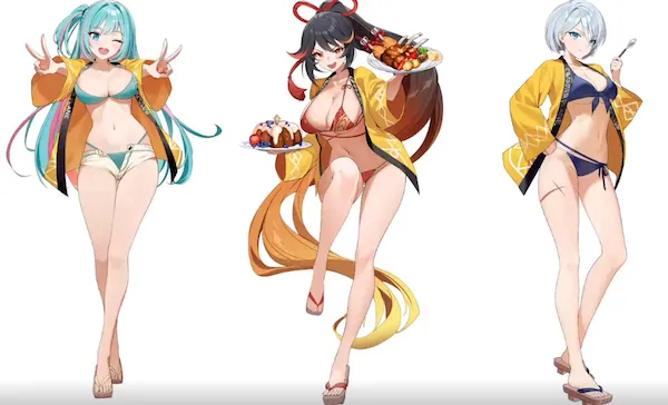 3種限定スキン