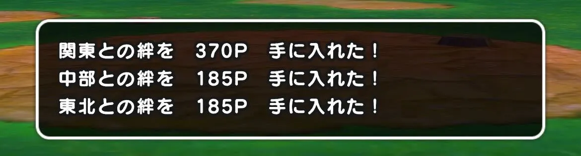 ご当地メガモンの討伐報酬