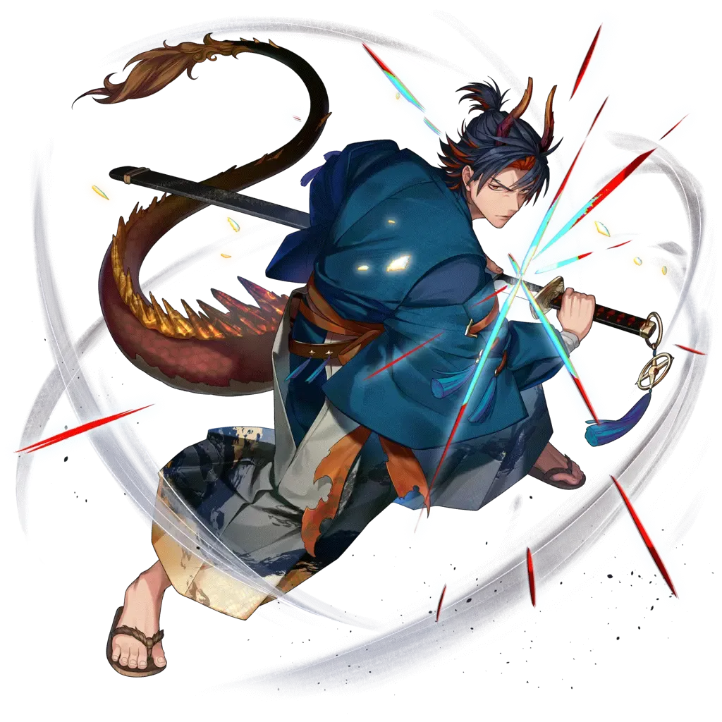 オセロニアの［暁の竜人剣士］蒼絶の画像