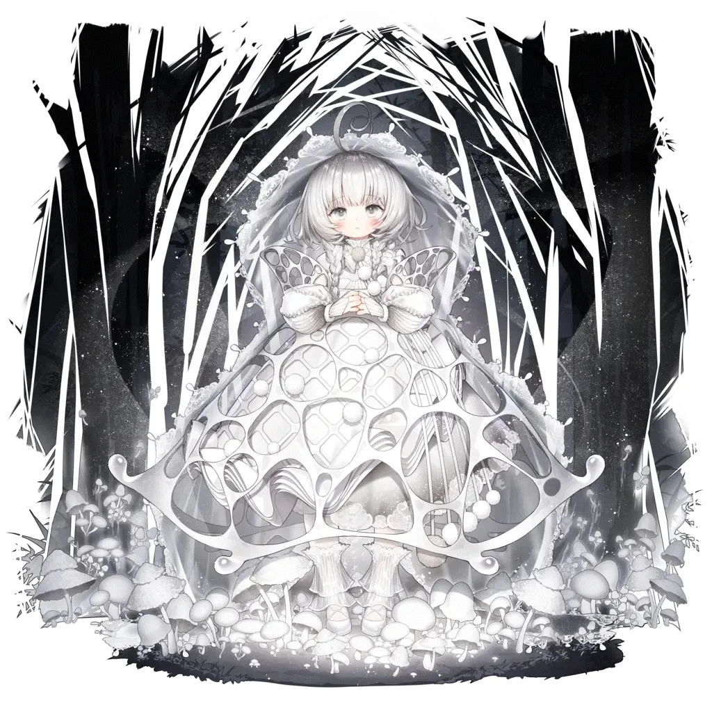オセロニアの［菌糸少女］ミュセルの画像