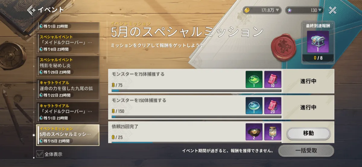 スペシャルイベント