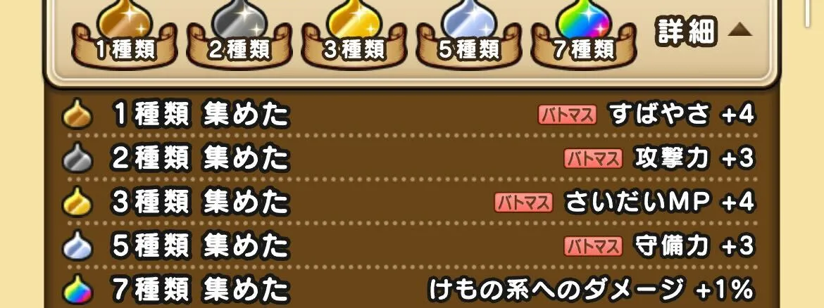 仲間モンスターの収集報酬を獲得する
