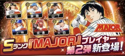 『MAJOR』コラボ選手一覧