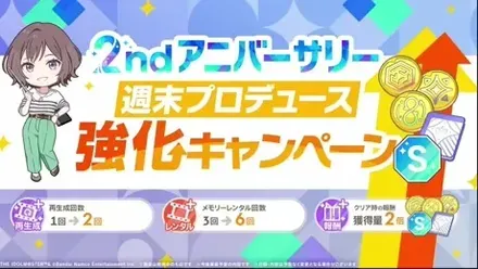週末プロデュース強化キャンペーン