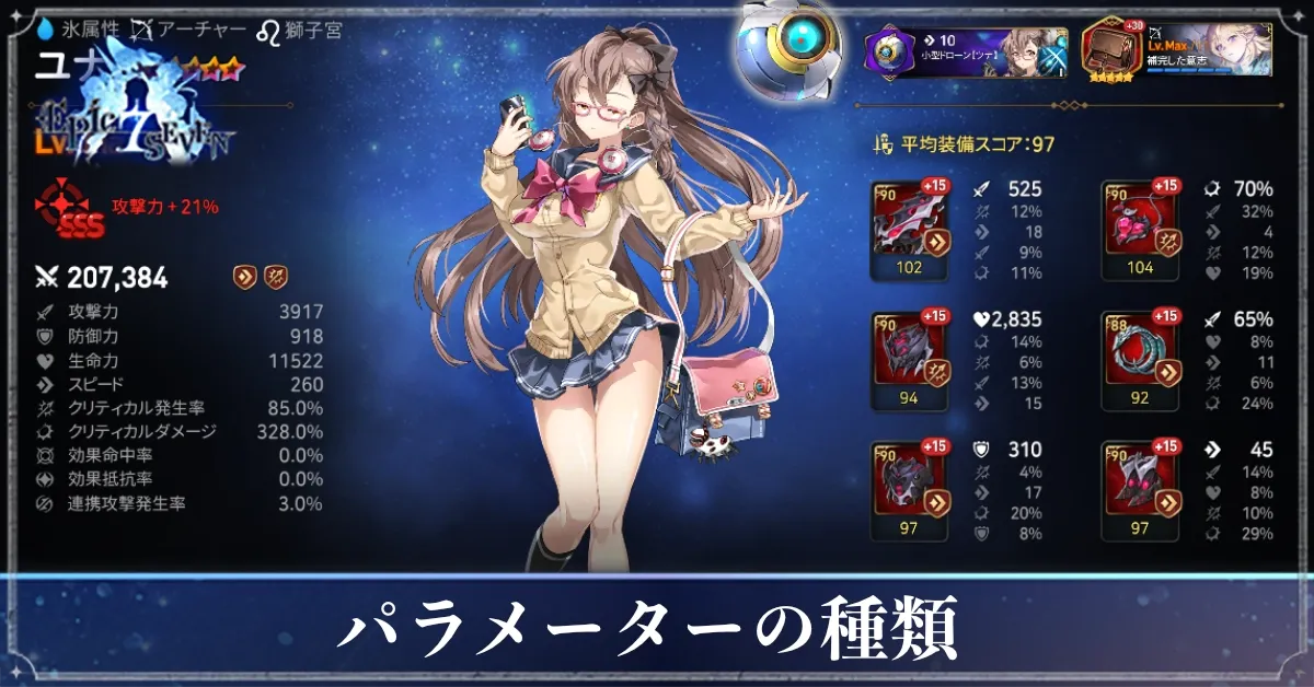 パラメーターの種類