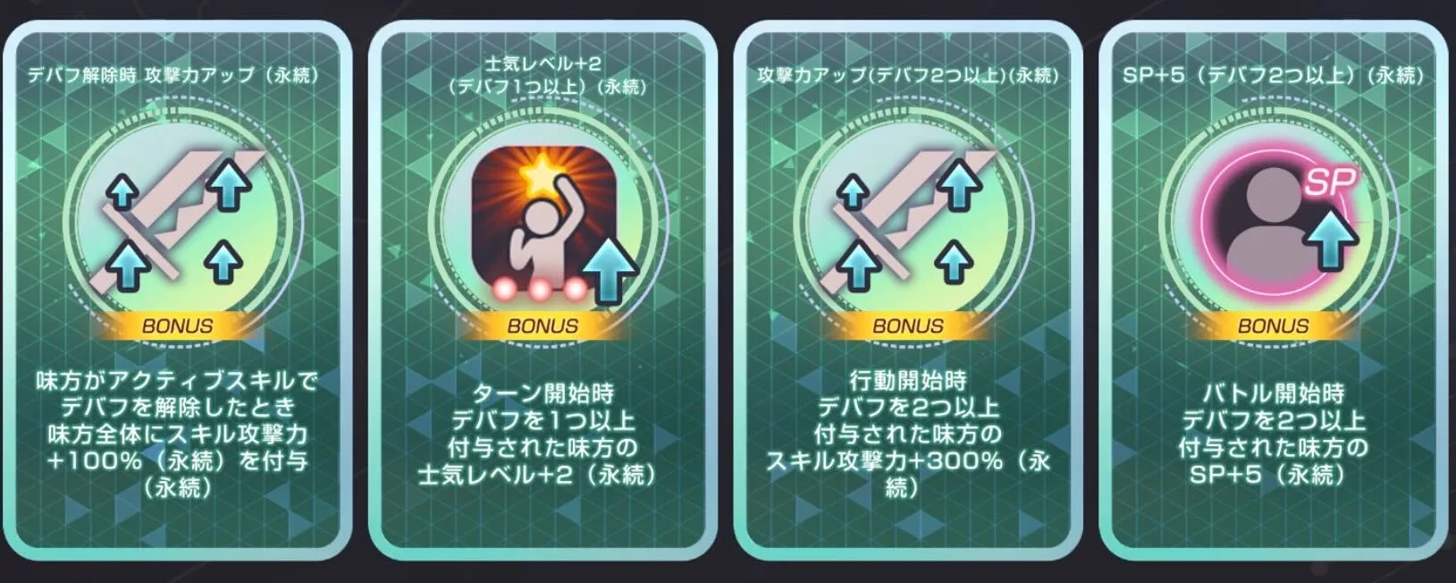 デバフ解除系