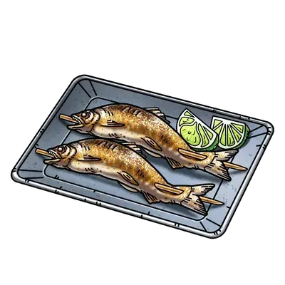鮎の塩焼き