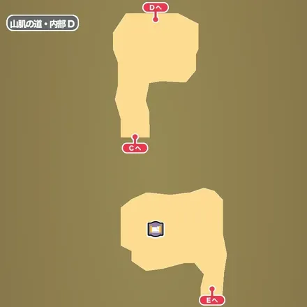 山肌の道（上）・内部D画像