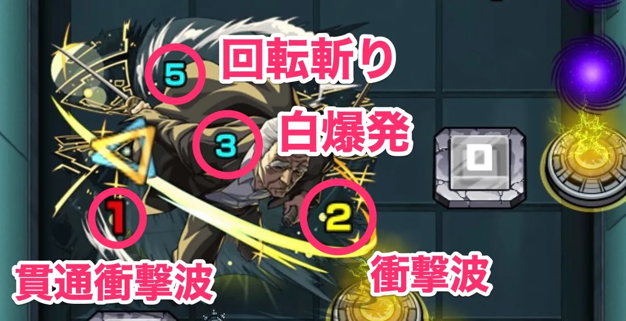 攻撃パターン