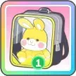 うさぎ（黄）画像