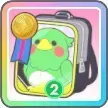 メダルインコ（黄）画像