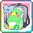 リボンインコ（黄）画像