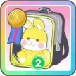 メダルうさぎ（黄）画像