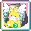 羽うさぎ（黄）画像