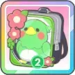 花インコ（緑）画像