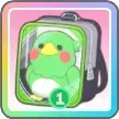 インコ（緑）画像