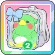 リボンインコ（黄）画像