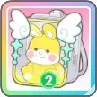 羽うさぎ（黄）画像