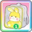 うさぎ（黄）画像