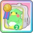 メダルインコ（黄）画像