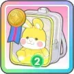 メダルうさぎ（黄）画像