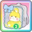 リボンうさぎ（黄）画像