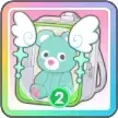 羽くま（緑）画像