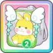 羽うさぎ（緑）画像