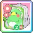 花インコ（緑）画像