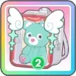 羽くま（赤）画像