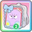 リボンもじゃ（赤）画像