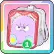 もじゃ（赤）画像