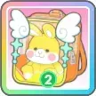 羽うさぎ（黄）画像