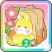 花うさぎ（黄）画像