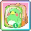 インコ（緑）画像
