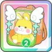 羽うさぎ（緑）画像
