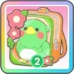 花インコ（緑）画像