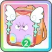 羽もじゃ（赤）画像