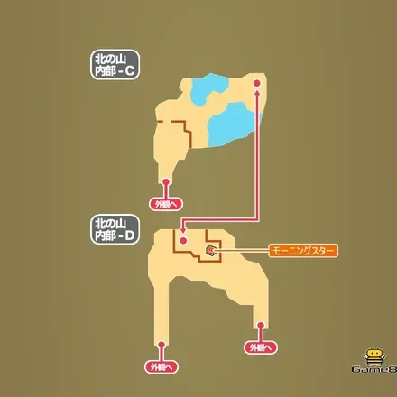 北の山・内部-C､内部-D画像