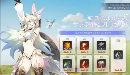 エステルからのサプライズプレゼント！の画像