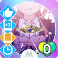 笑顔を生み出す一番星画像