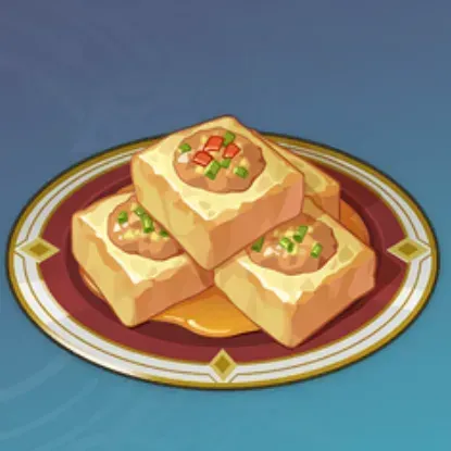 肉詰め豆腐の画像