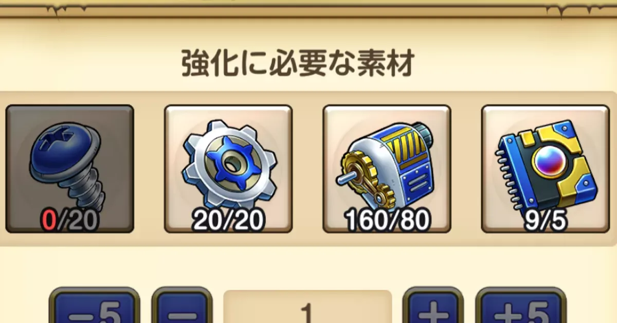 ミニマル強化素材
