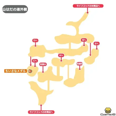 山肌の道（下）・外観画像